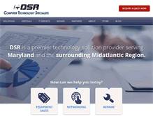 Tablet Screenshot of dsr-inc.com